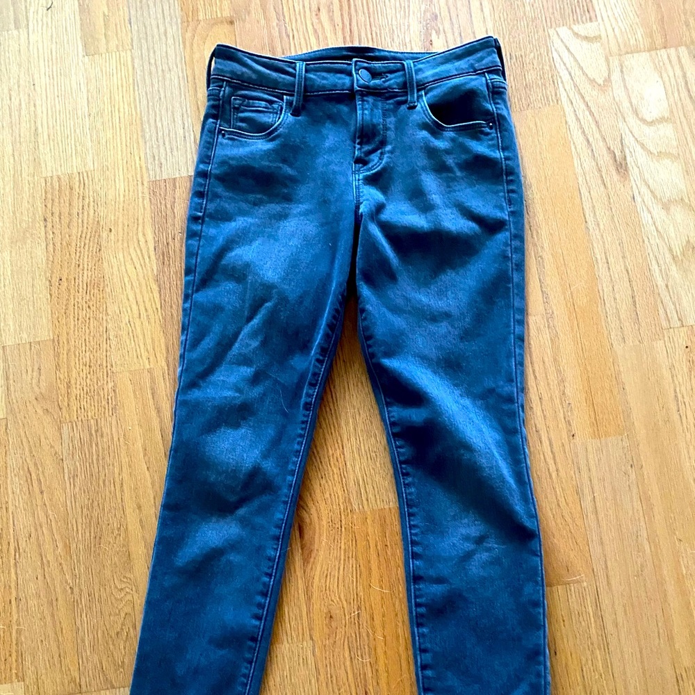 Old navy rockstar jeans. Washed black